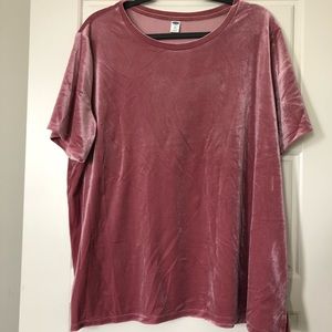 Old Navy Velvet Tee